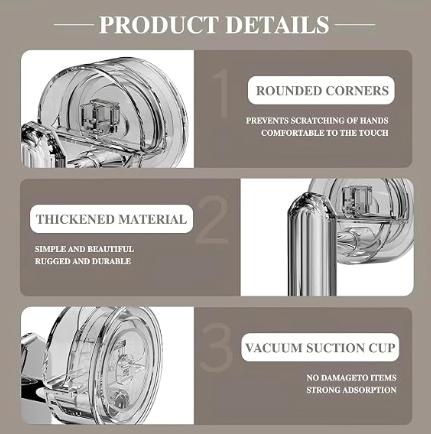 Waterproof Suction Cup Handle | Bathroom & Kitchen Cabinet Door Grip – Azarbex
