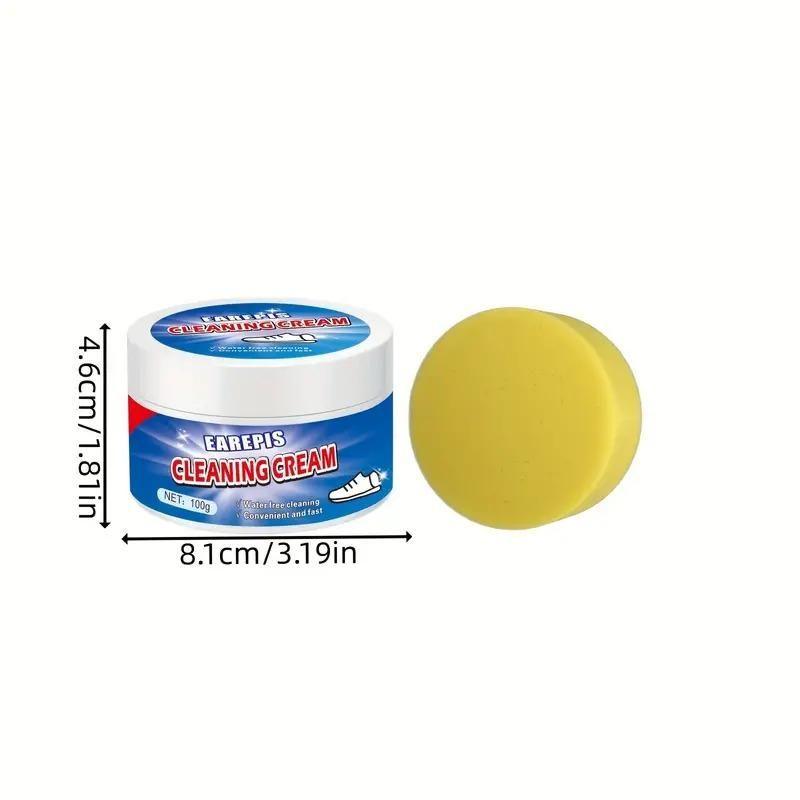Multipurpose Whitening Cleaning Cream with Sponge | Deep Clean & Restore – Azarbex