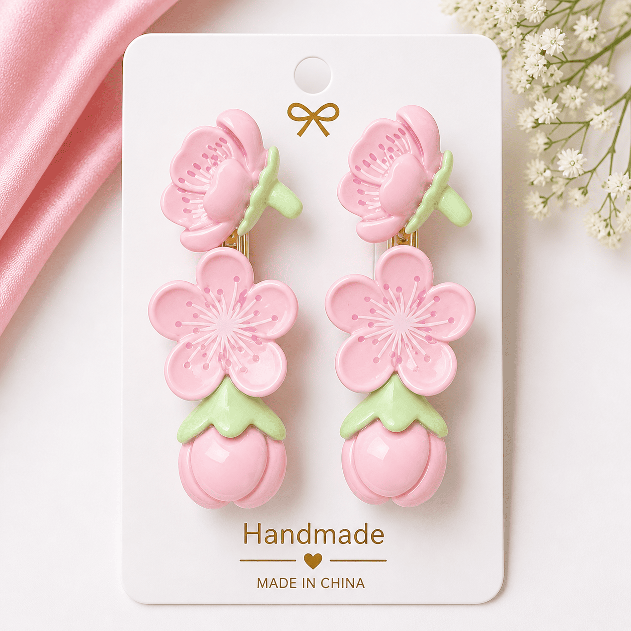 Premium Floral Hair Clips Set | Strong Grip, Durable & Stylish | Hair Accessories for Women & Girls - Azarbex™