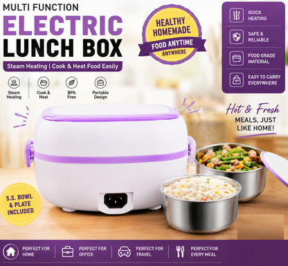 Smart Workday Kit | Electric Lunch Box Office Essentials Combo Set-Azarbex™