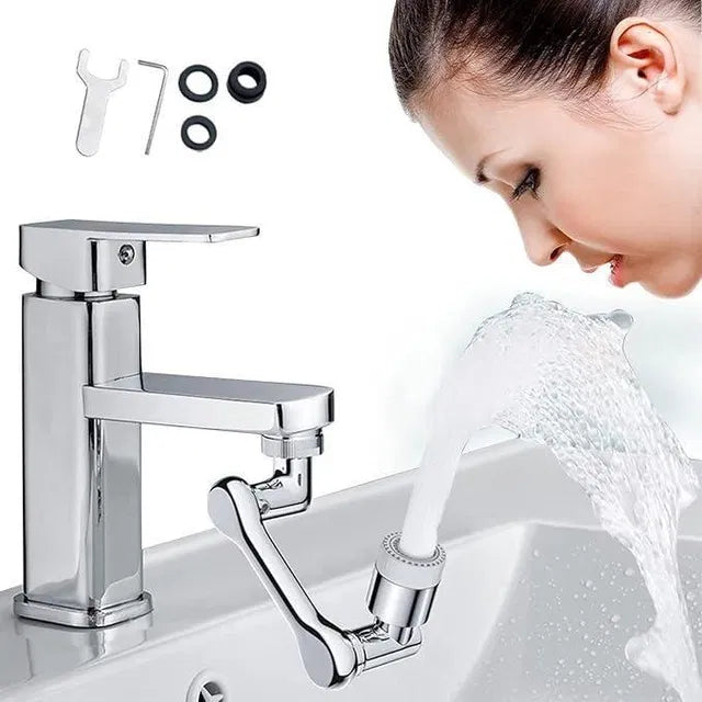 2-Mode Splash Filter Kitchen Tap Extended Faucet | Stainless Steel Water Saving Tap – Azarbex