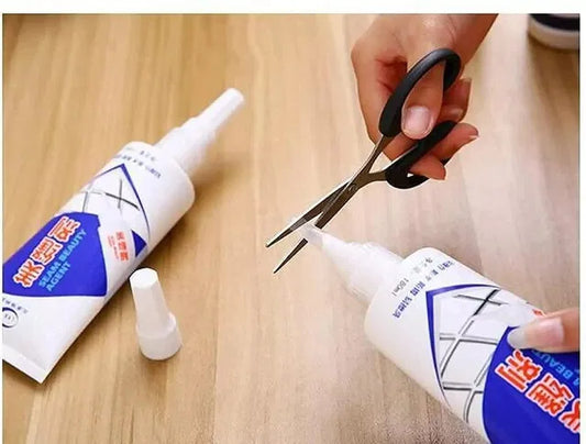Tile Crack Filler & Grout Sealant | Waterproof Silicone Gap Filler 180ml – Azarbex