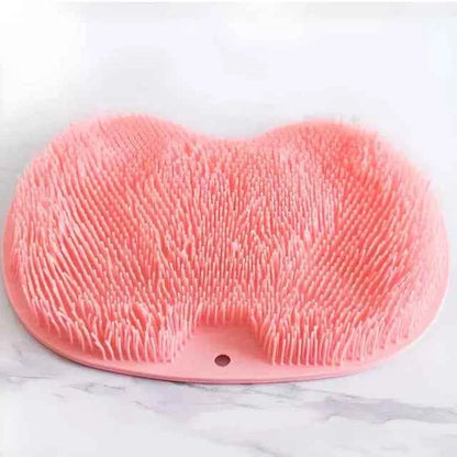 Silicone Multiuse Scrubber for Bath & Foot (Pack of 2) | Body Exfoliator – Azarbex