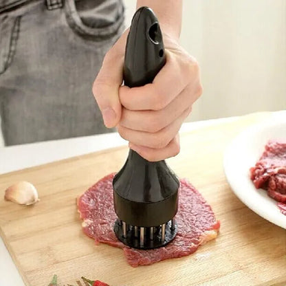 Meat Tenderizer with Stainless Steel Needle Prongs | Professional Kitchen Tool for Faster Cooking – Azarbex