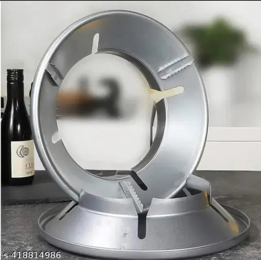 Silver kitchen tool on a countertop with a blurred background