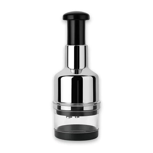 Manual Mini Hand Vegetable Chopper & Slicer | Stainless Steel Blade Kitchen Tool – Azarbex
