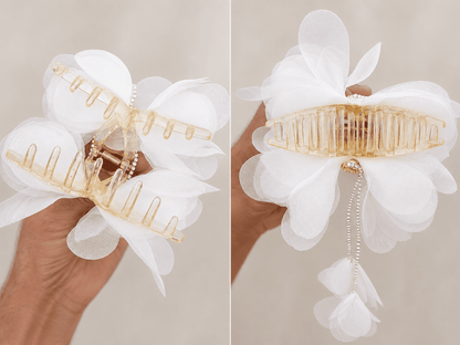 Premium Floral Butterfly Claw Clip for Women | Premium Strong Grip Hair Accessory for Girls-Azarbex™