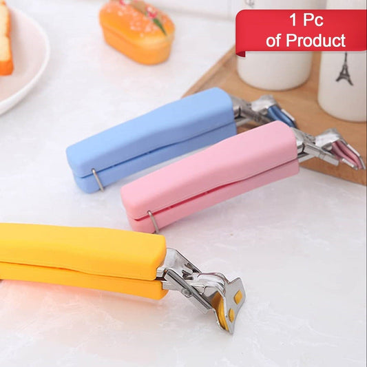 2973 Hot Dish Plate Clip Stainless Steel Plate Tongs Bowl Clips Pan Dish Gripper Clips Hot Plate Bowls Clamp Holder Tong For Home Kitchen
