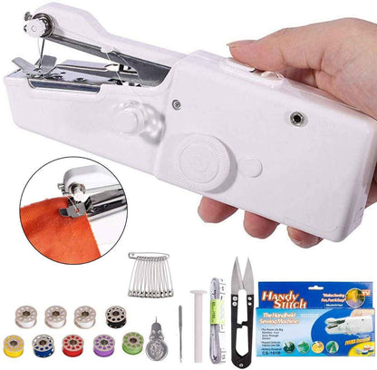Handheld Automatic Mini Sewing Machine | Portable Cordless Electric Stitcher – Azarbex